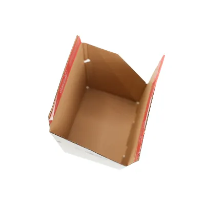 Carton d'expédition à fond automatique Blanc 18,9x15,4x13,1cm - Boîte carton - Lot de 20 - Cartons d'expédition, Boîtes carton-6