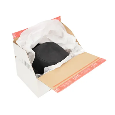 Carton d'expédition à fond automatique Blanc 30,6x18,6x12,7cm - Boîte carton - Lot de 20 - Cartons d'expédition, Boîtes carton-6