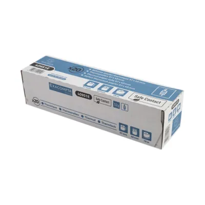 Bobine thermique Safe Contact - Rouleau TPE - Papier thermique 57 x ø 40 mm x L 18 m, mandrin 12 mm - Lot de 20 - Rouleaux TPE, Bobines thermiques-5