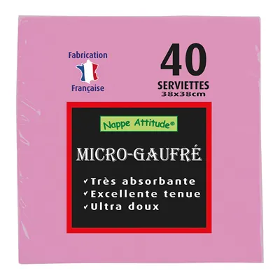Serviettes Micro-gaufrées - Serviettes en papier
