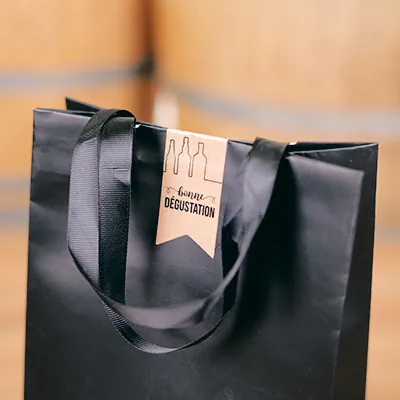 Sacs à fenêtre 2 bouteilles Séduction - Sacs pour bouteilles de vin-2