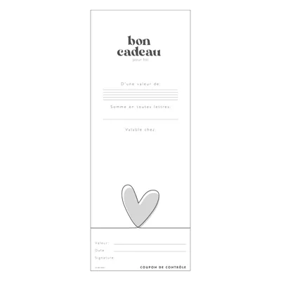 Bon cadeau à remplir kraft coeur rose 12 x 12 cm avec enveloppes - Carte cadeau - Paquet de 12 - Bons cadeaux-2