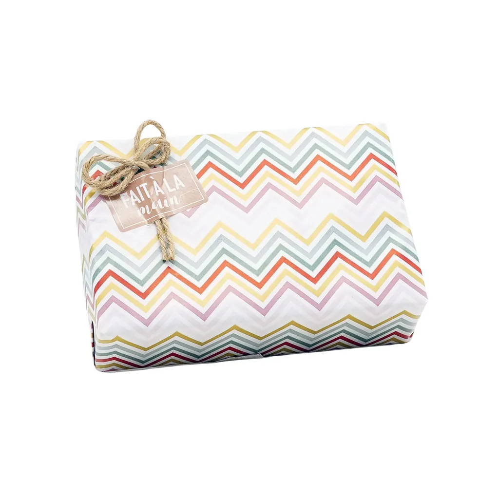 Papier Cadeau Chevrons - Papier cadeaux couchés à motifs-3