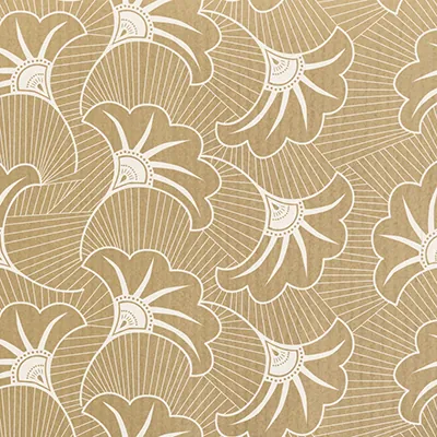 Pochette cadeau papier kraft Évidence 18 + 6 x H 35 cm - Lot de 150 - Pochettes cadeaux à motifs-1