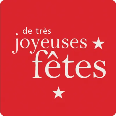 Étiquettes adhésives de très JOYEUSES FÊTES - Étiquettes Noël