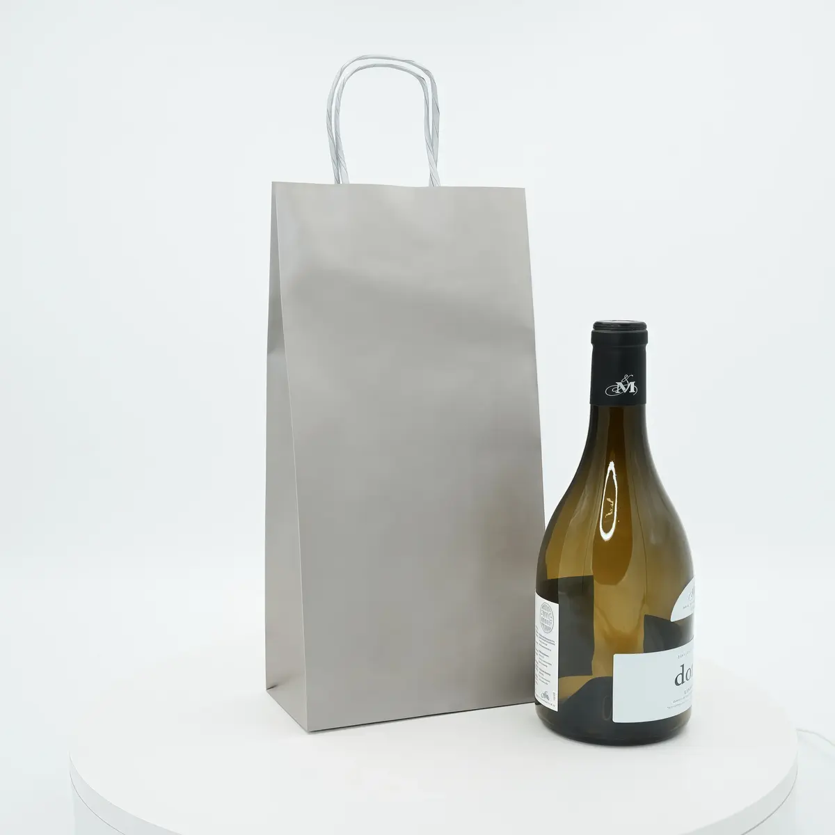 Sacs kraft 1 bouteille - Sacs pour bouteilles de vin-2