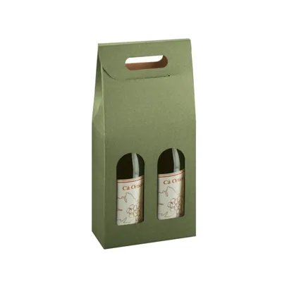 Boîtages à fenêtre 2 bouteilles - Coffrets pour bouteilles de vin, Boîtes pour bouteilles de vin