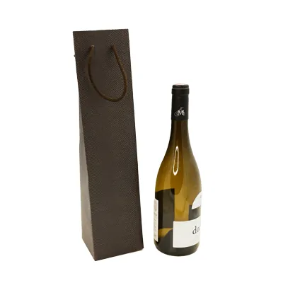 Sacs cartonnés 1 bouteille - Sacs pour bouteilles de vin-4