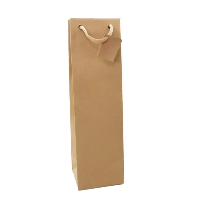 Sac kraft magnum - Sacs pour bouteilles de vin-2