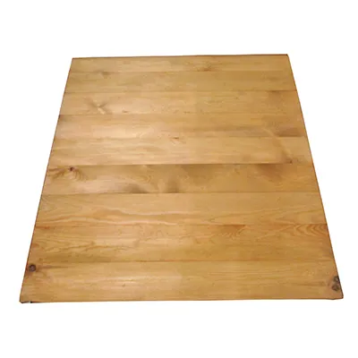 Panneau bois pour gondole Miel 96,2 x 80 cm, ép.18 mm - Fond plein - Fonds Bois