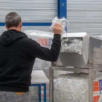 Particule de calage BlocBox - Fibre de calage BlocBox - 10kg = 2m³  - Protection colis, Calage colis-3