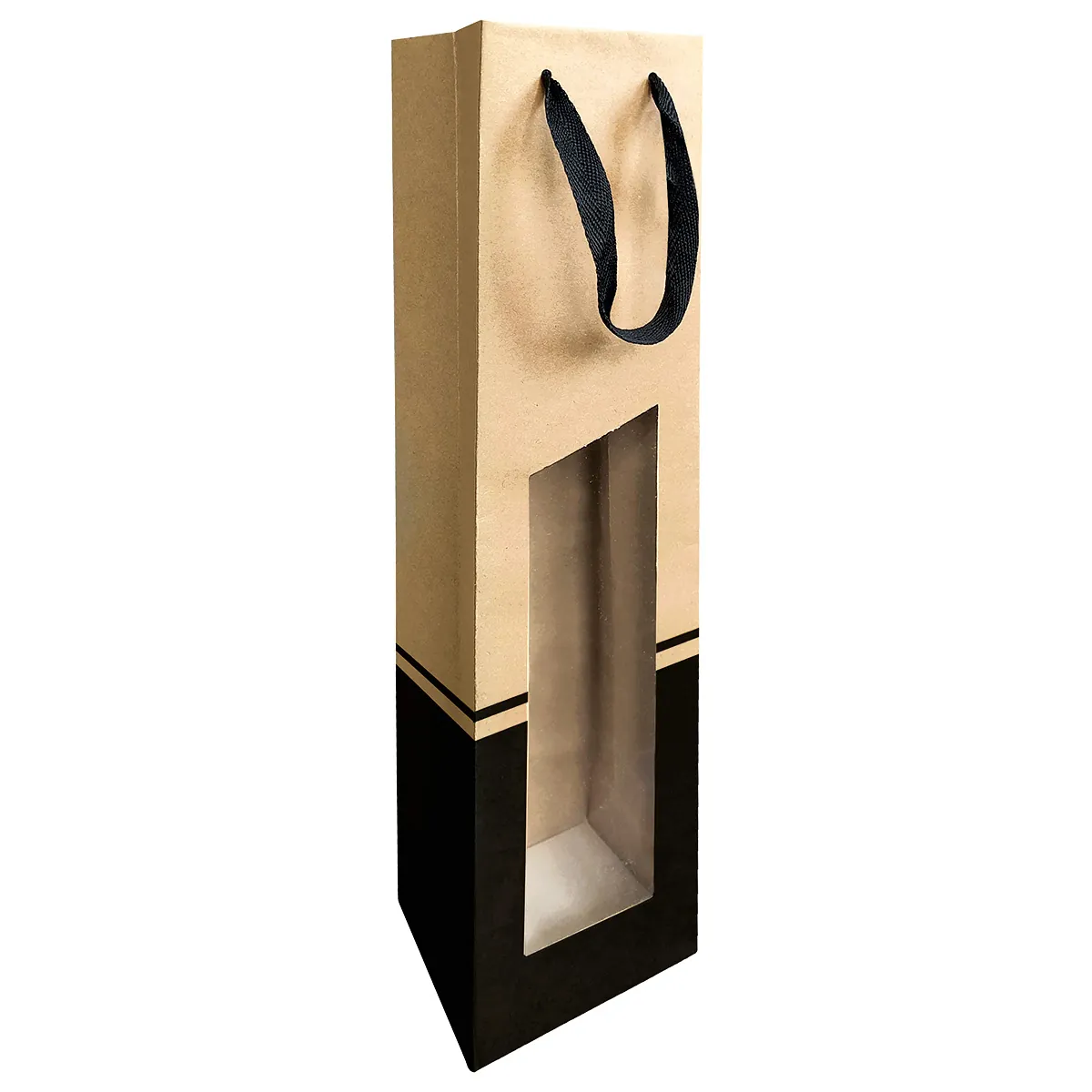 Sacs cartonnés 1 bouteille Séduction Line - Sacs pour bouteilles de vin