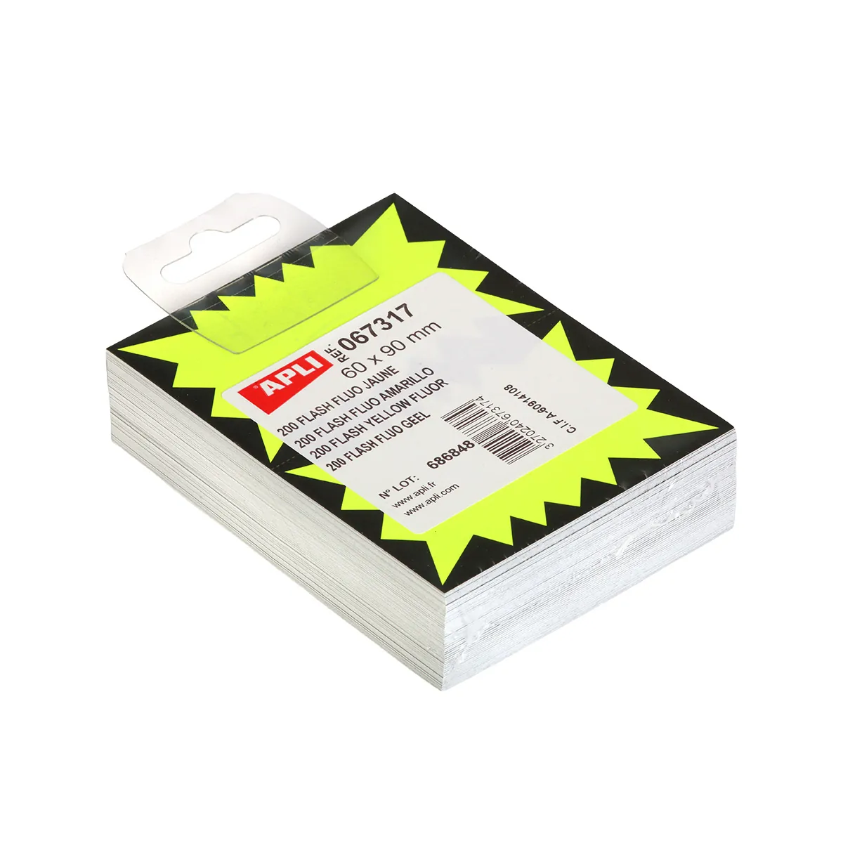 Éclatés fluo indélébiles - Cartons indélébiles