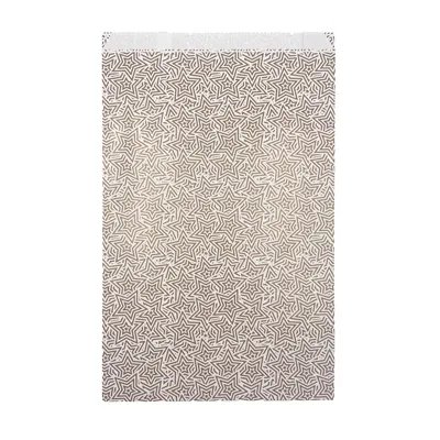 Pochette cadeau couché blanc origami cuivre 70g/m² 12+4,5x19,5 cm – Paquet de 250 - Pochettes cadeaux à motifs-1