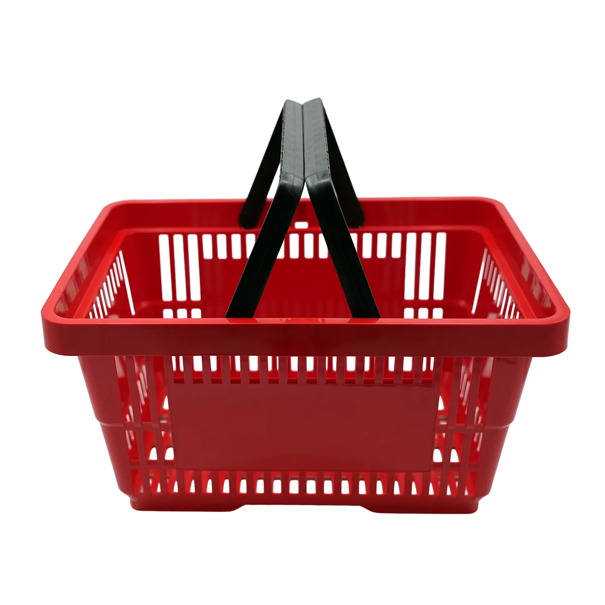 Panier libre-service 20 litres polypropylène - Rouge - Paniers magasin-1