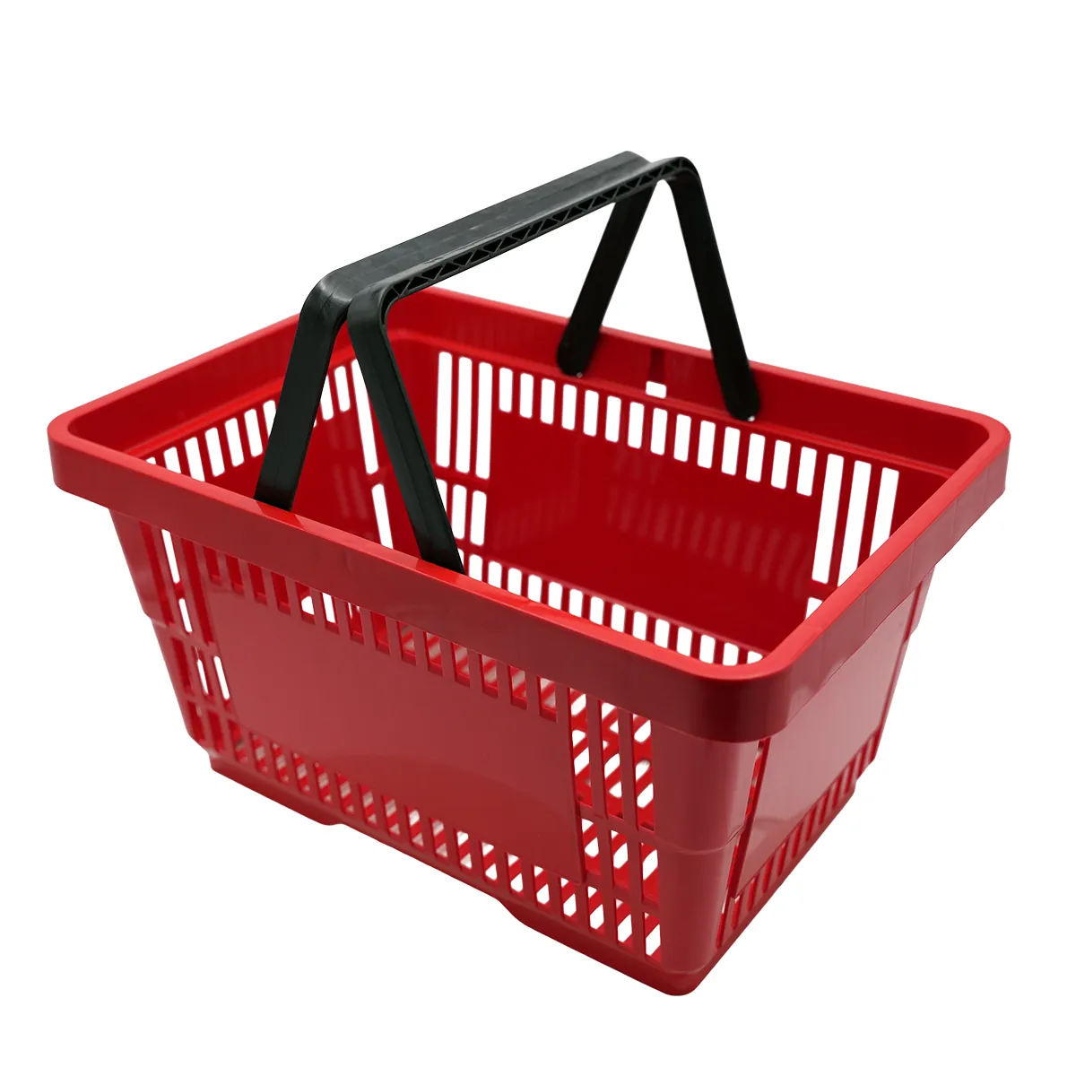 Panier libre-service 20 litres polypropylène - Rouge - Paniers magasin-2