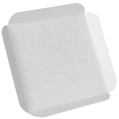 Carré rainé avec rebord carton blanc pâtisserie 14x14cm – Paquet de 250 - Semelles à gâteaux