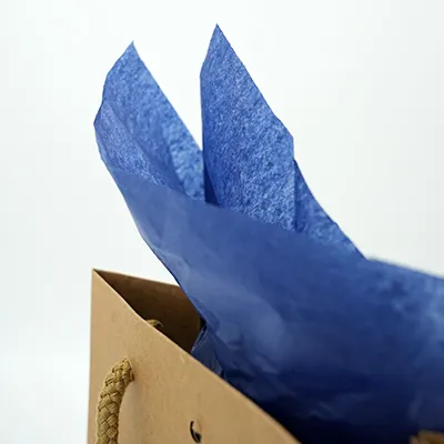 Papier de soie bleu marine 14 g/m², feuilles de 50 x 75 cm, rame de 240 feuilles - Papiers de soie-2