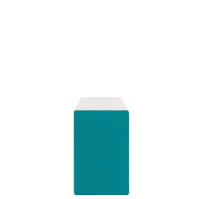 Pochette cadeau kraft vergé bleu canard 7 x 12 cm - Sachet kraft - Lot de 250 - Pochettes cadeaux unies