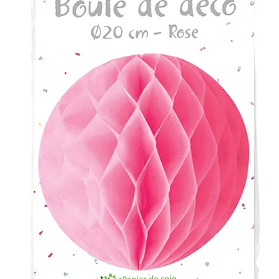 Boule alvéolaire - Ballons et Accessoires de fête-1