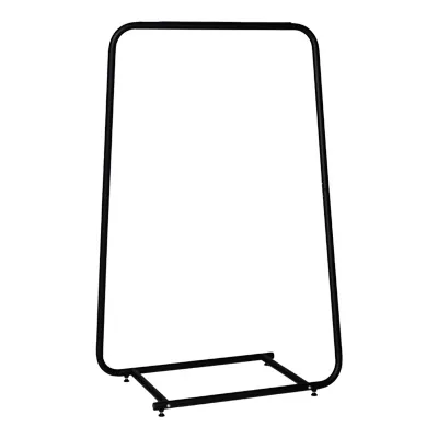 Portant droit noir - L 90 cm - H 160 cm - Portants à vêtements droits