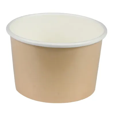 Pots à glace ou à dessert - Bols et pots en carton et kraft