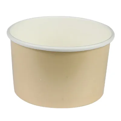 Pots à glace ou à dessert - Bols et pots en carton et kraft