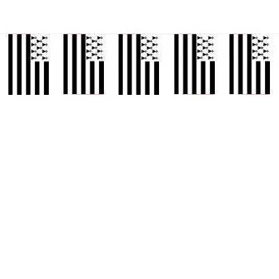 Guirlande Bretagne 8 fanions - Ballons et Accessoires de fête