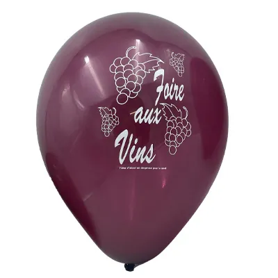 Ballons Foire aux Vins - Déco cavistes Foire aux Vins