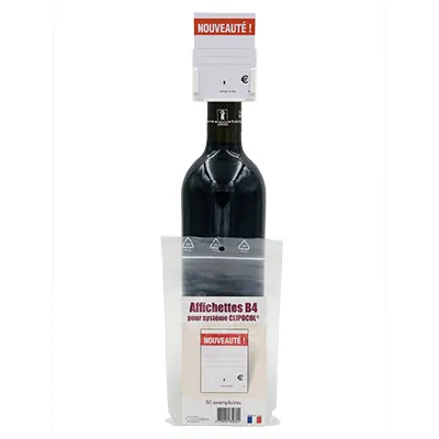 Affichettes pour bouteilles infos / prix Nouveauté - Étiquettes diverses