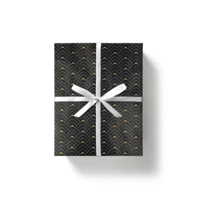Papier cadeau Rétro - Papier cadeaux couchés à motifs-2