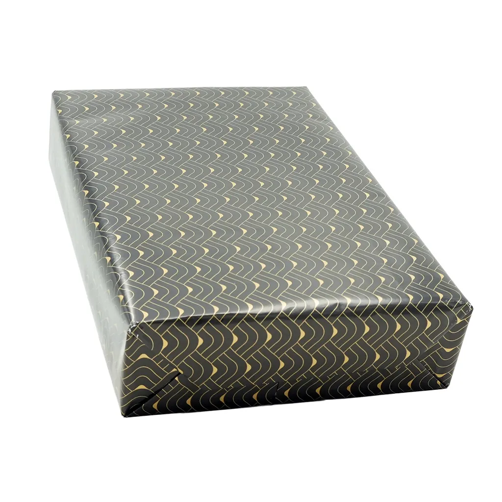 Papier cadeau Rétro - Papier cadeaux couchés à motifs-3