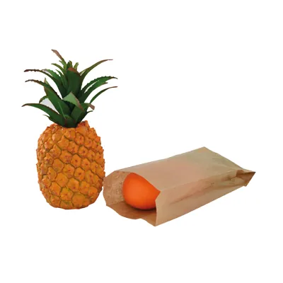 Sac fruits et légumes kraft brun 500g 10 x 5,5 x 28 cm - Sac papier primeur - Lot de 1000 - Sacs fruits et légumes-1