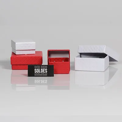 Étiquette chevalet SOLDES 60 x 31 mm noir - Etiquette Soldes - Lot de 1000 - Étiquettes chevalets-1