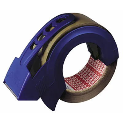 Dévidoir adhésif 50 mm avec ruban adhésif 52µ 50mmx66m - Dévidoir scotch emballage - Plastique - Rubans adhésifs et dévidoirs