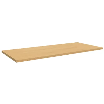 Tablette mélaminé chêne Corbridge - L 100 x P 40 cm - Tablettes Bois Mélaminé