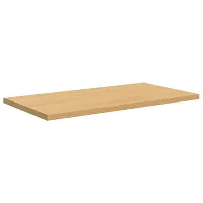 Tablette mélaminé chêne Corbridge - L 66,5 x P 30 cm - Tablettes Bois Mélaminé