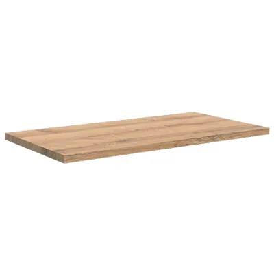 Tablette mélaminé chêne Sherman - L 66,5 x P 30 cm - Tablettes Bois Mélaminé