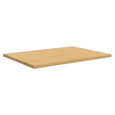 Tablette mélaminé chêne Corbridge - L 66,5 x P 40 cm - Tablettes Bois Mélaminé