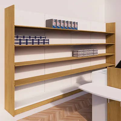 Joue Store TG chêne Corbridge - L 46 x H 221 cm - Joues, Plinthes et Caissons pour Ligne Store-2