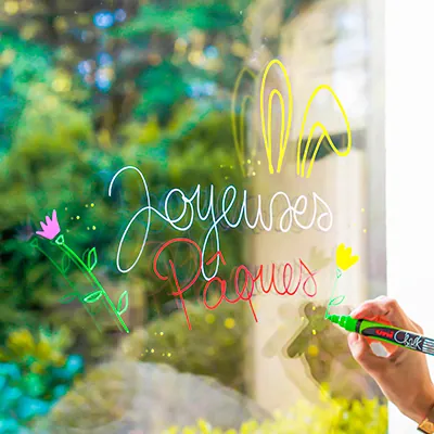 Marqueurs craie pointe ronde 1,8 - 2,5 mm, lot de 4 pièces - Marqueurs-2