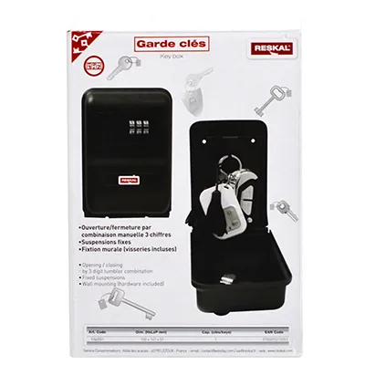Boîte à clés sécurisée à combinaison 3 chiffres - Boîtes à clés et Armoires à clés-3