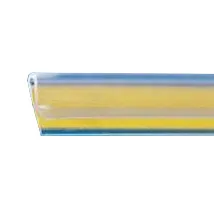 Profil porte-affiche pinçant L 100 cm x H 1,5 cm - Porte-affiches adhésifs