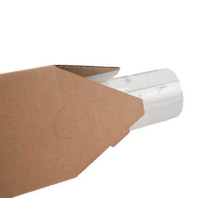 Tube carton triangulaire adhésif 850x100x100 mm – Paquet de 25 - Tubes carton emballage-3