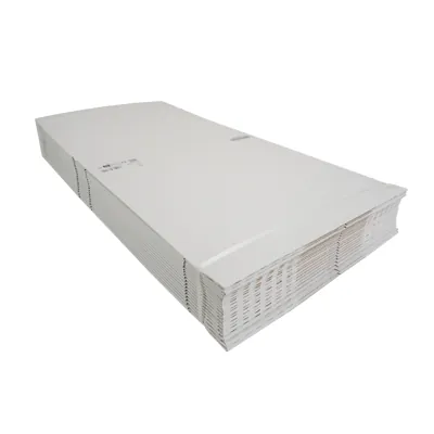 Carton d'expédition aller-retour blanc fermeture adhésive 44,5x37,9x8 cm - Boîte d'expédition blanche  - Lot de 20 - Cartons d'expédition, Boîtes carton-1