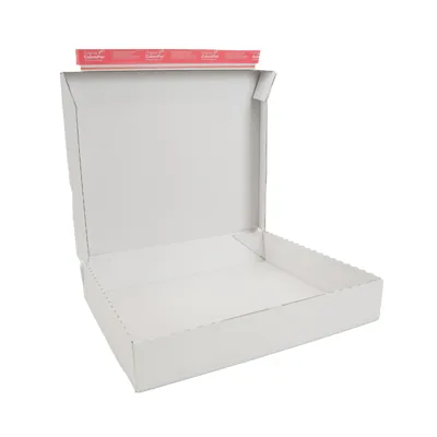 Carton d'expédition aller-retour blanc fermeture adhésive 44,5x37,9x8 cm - Boîte carton - Lot de 20 - Cartons d'expédition, Boîtes carton-3