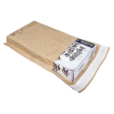 Pochettes matelassées à bulles kraft tri-couches (x50) - 15x25 cm - Pochettes d'envoi colis-2