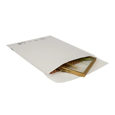 Pochettes matelassées à bulles kraft bi-couches 24 x 34 cm - Blanc - Paquet de 10 - Enveloppes à bulles-1