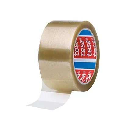 Ruban adhésif transparent BOPP 50 mm x 66 m Tesa - Ruban adhésif emballage - Lot de 3 - Rubans adhésifs et dévidoirs