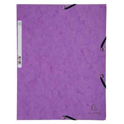 Chemise à élastique 3 rabats 24 x 32 cm pour 250 feuilles - Chemises